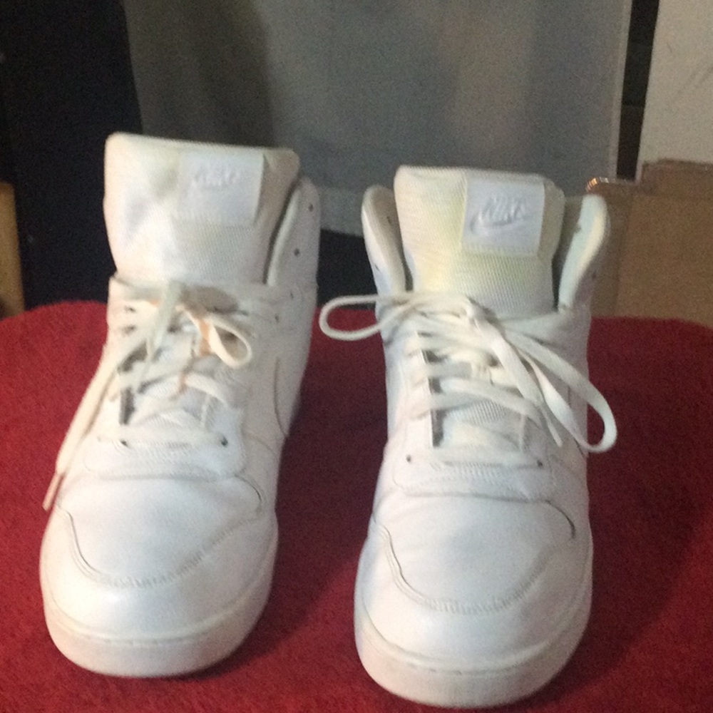Nike Kids' White High-Top Sneakers